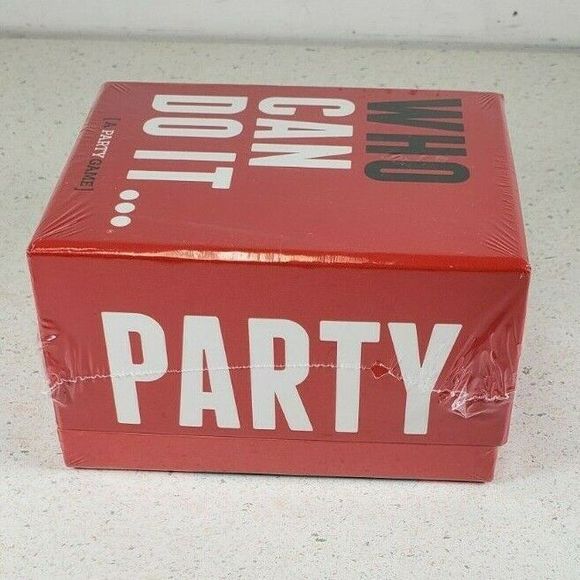 Who Can Do It Party Game New Sealed - Picture 2 of 8